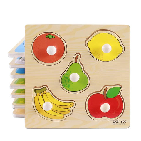 New Hand Grab Board Puzzle Wooden