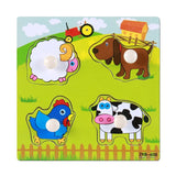 New Hand Grab Board Puzzle Wooden