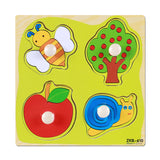 New Hand Grab Board Puzzle Wooden