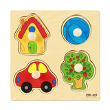 New Hand Grab Board Puzzle Wooden