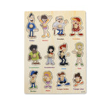 Baby Toys Montessori Wooden Puzzle/Hand