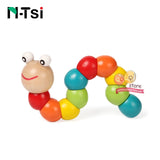 Colorful Wooden Worm Puzzles