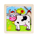 Wooden 3D Puzzle Jigsaw for Children