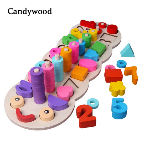 Children Wooden Toys Montessori