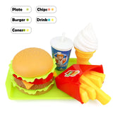 Children Simulation Food Hamburger